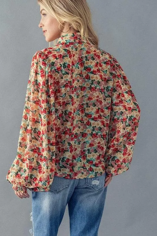 Flower Child Smocked Blouse