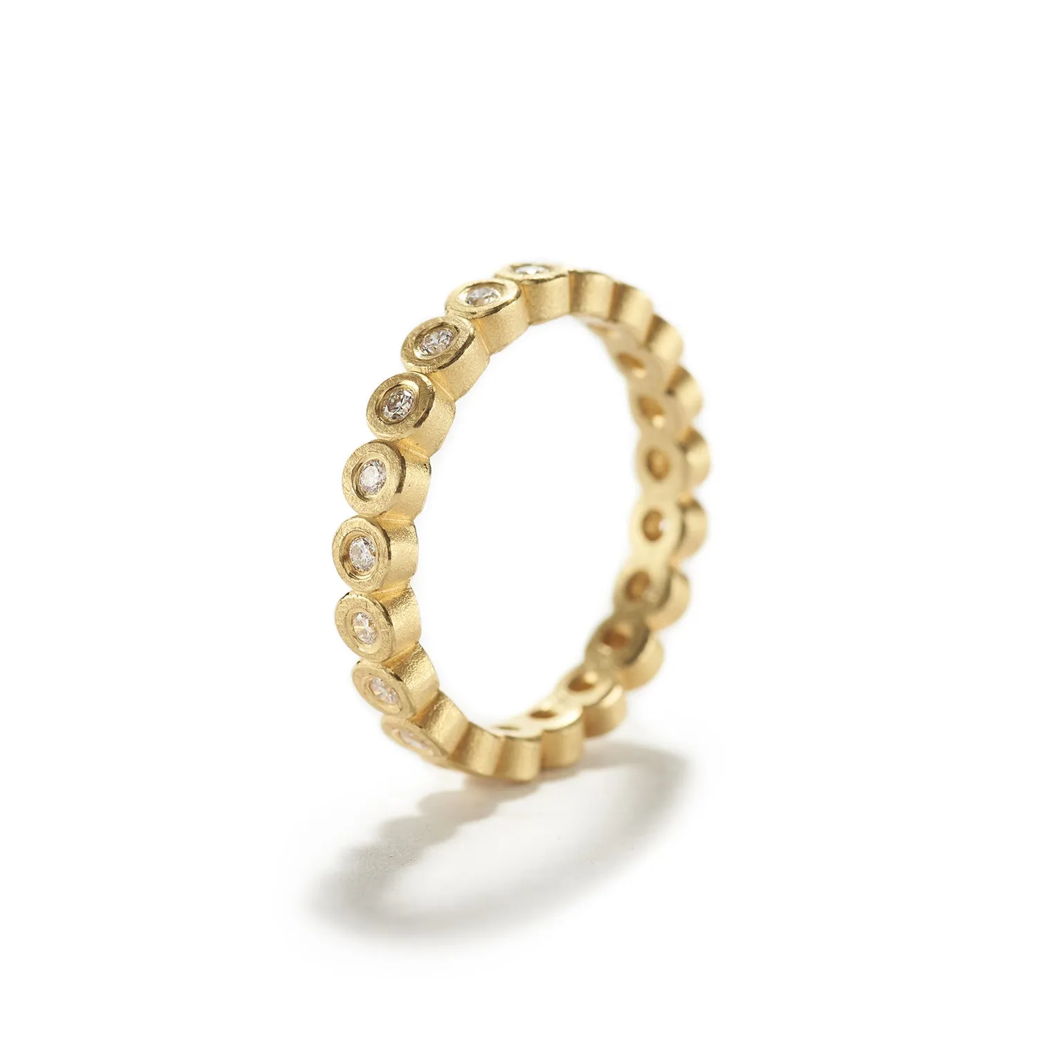 Gold Bubble Ring