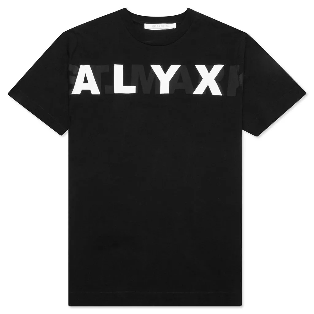 Inverted Logo S/S Tee - Black