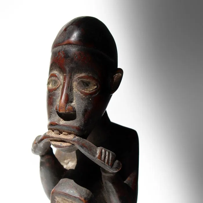 Kongo / Yombe Nkisi Power Figure Chewing Munkwisa Root, DRC / Zaire #299