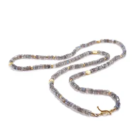 Labradorite & Gold Necklace