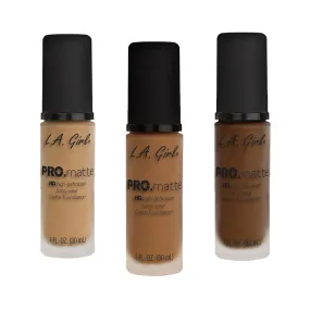 LAGIRL PRO Matte Foundation Base Líquida