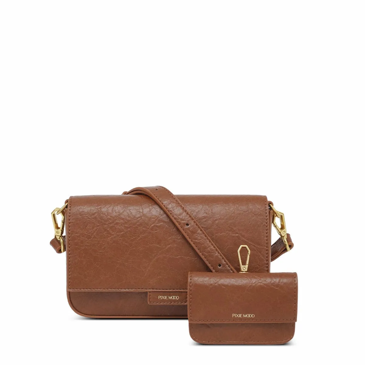 Larissa Vegan Leather Mini Crossbody | Multiple Colours