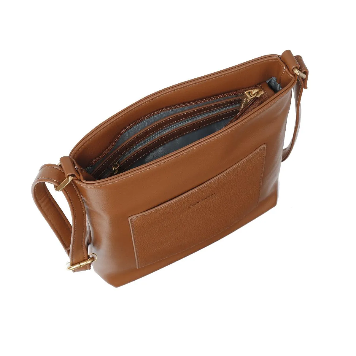 Lily Vegan Leather Crossbody | Multiple Colours