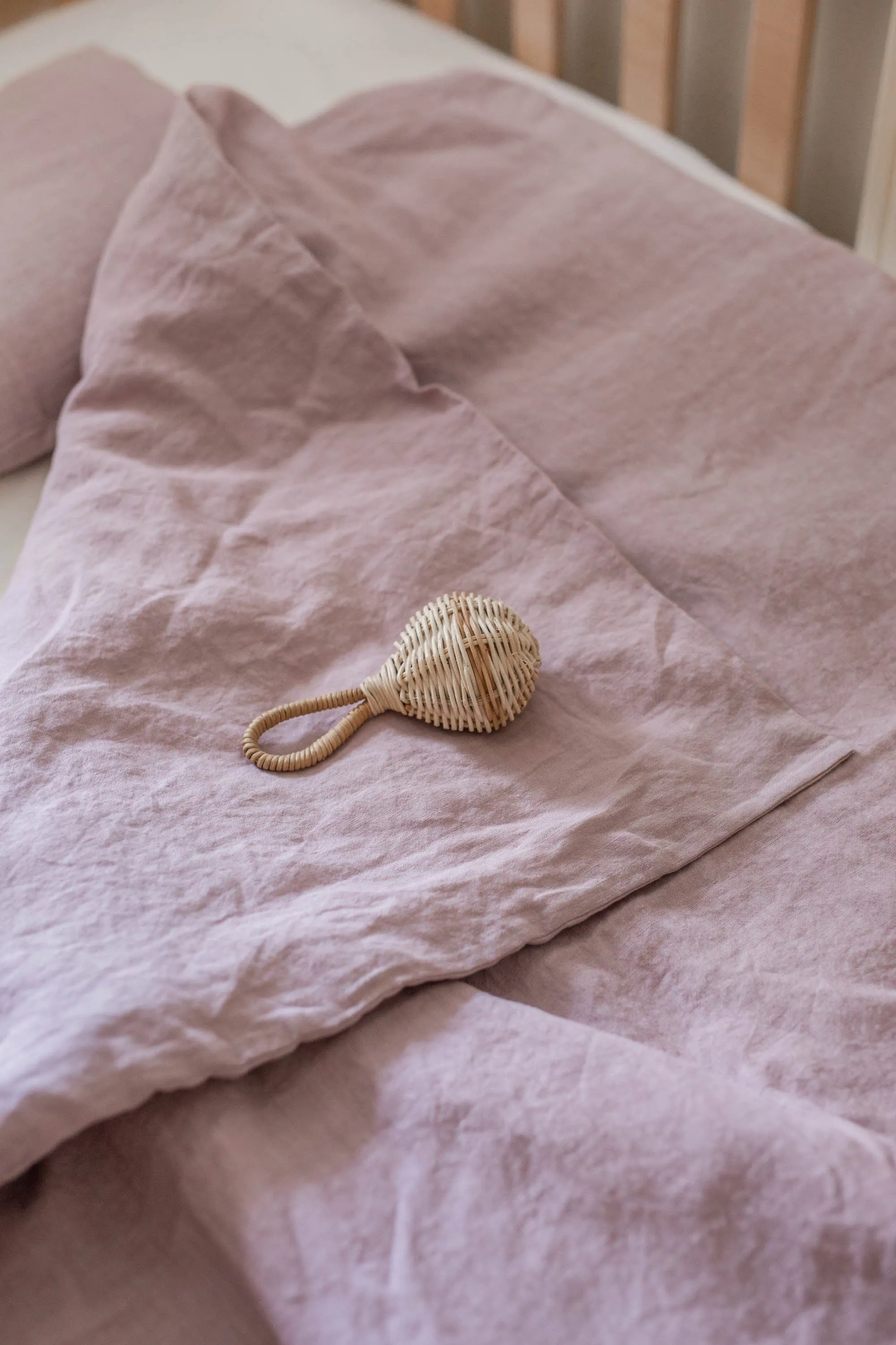 Linen Baby Bedding | Multiple Colours