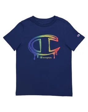 Little Boys' Drip C Logo Tee