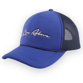 Live Above Signature Trucker Hat- Royalty Blue