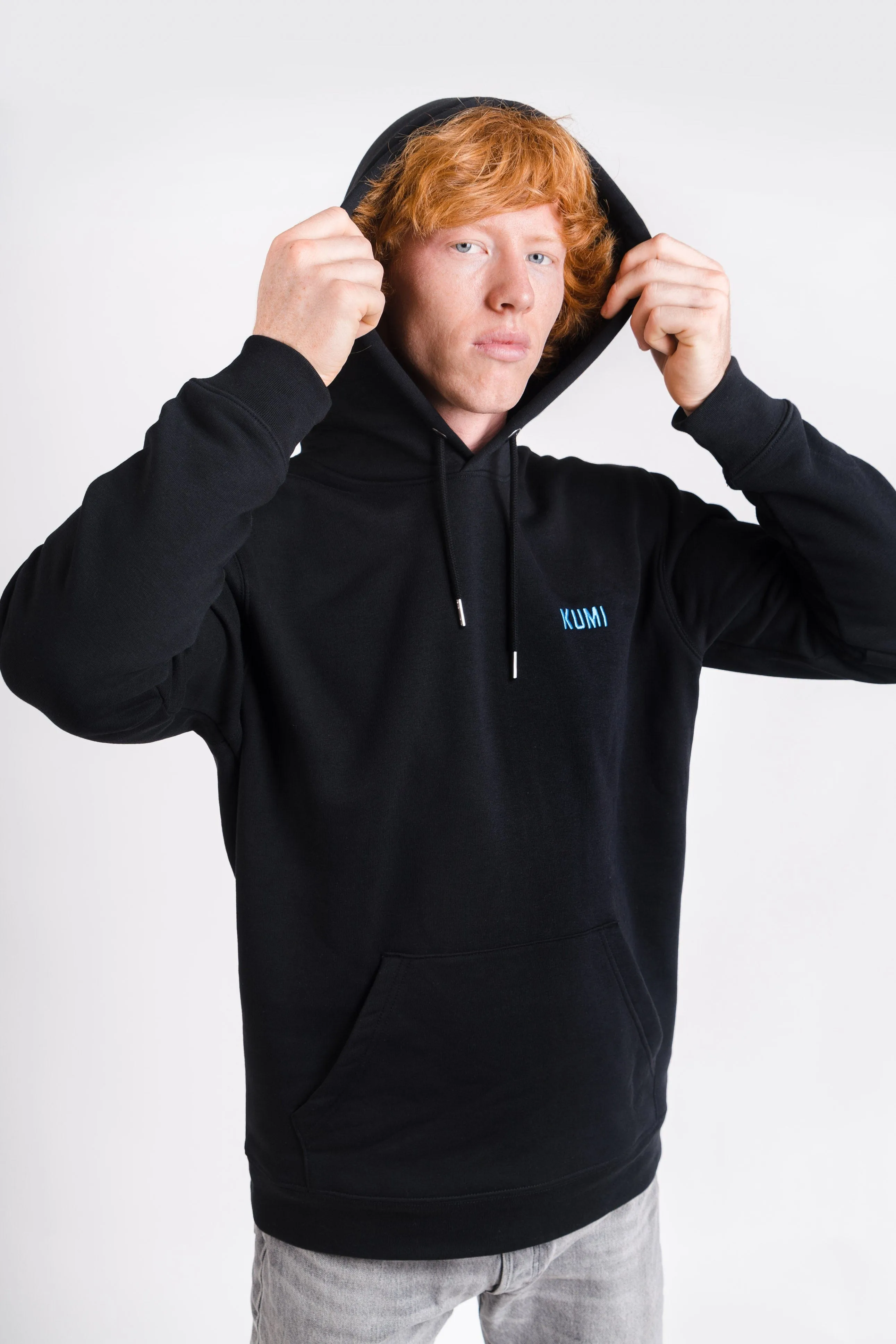 Lost Unisex Organic Cotton Hoodie | Black