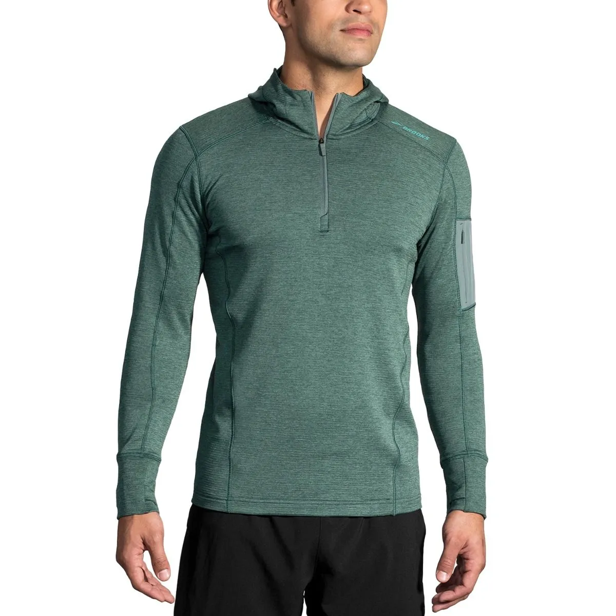 M Brooks Notch Thermal Hoodie