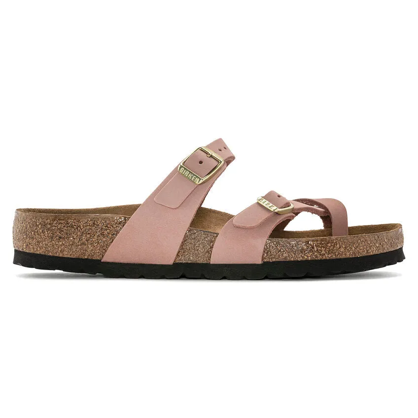 Mayari Women's Soft Footbed Leather Sandal - Old Rose