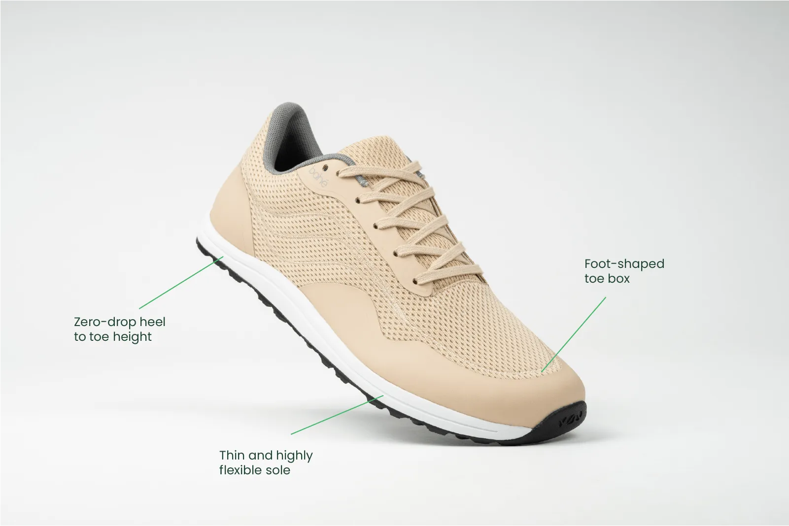 Men's Revive Grounding Barefoot Vegan Sneakers | Sandstone