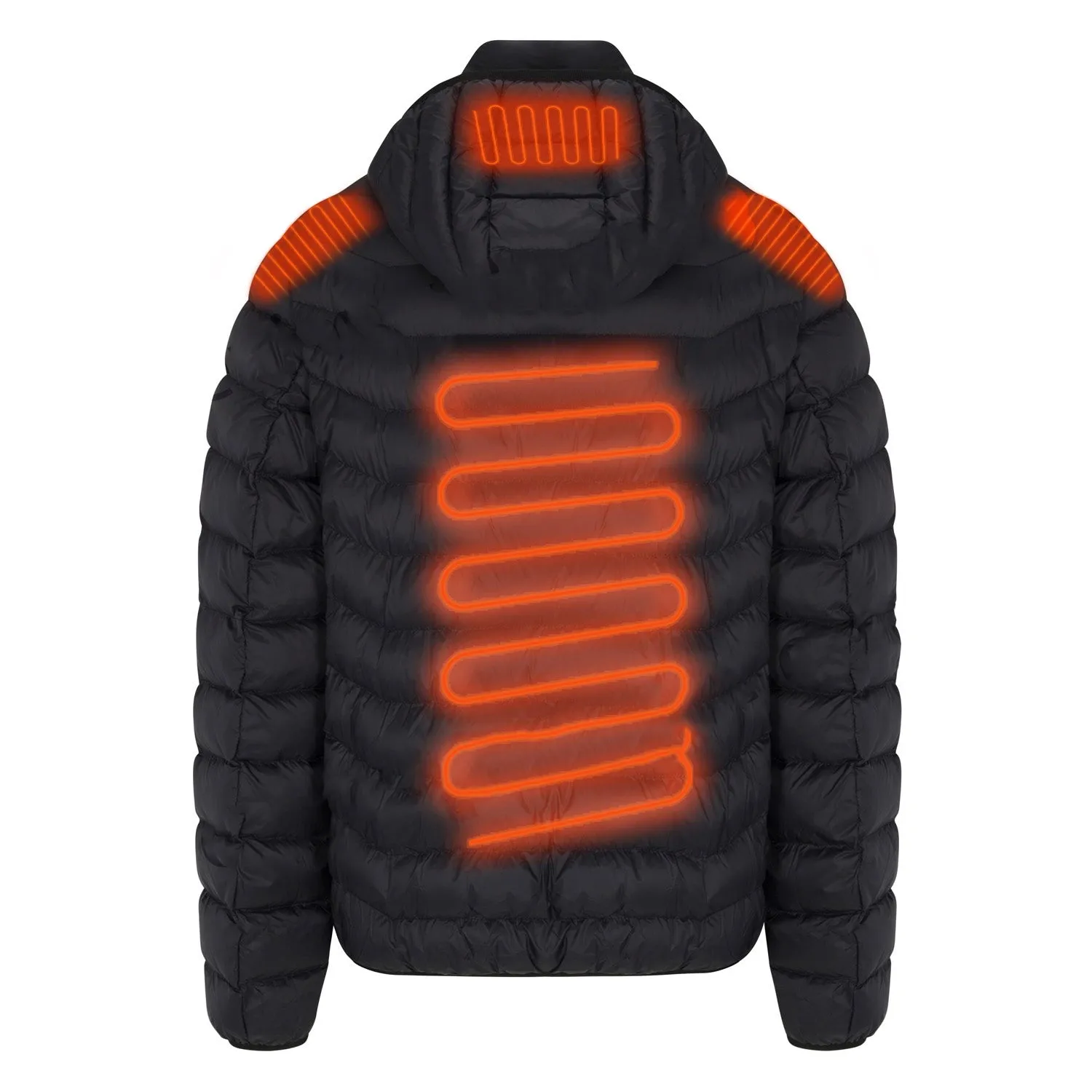 Men's upgraded heated jacket 7.4V