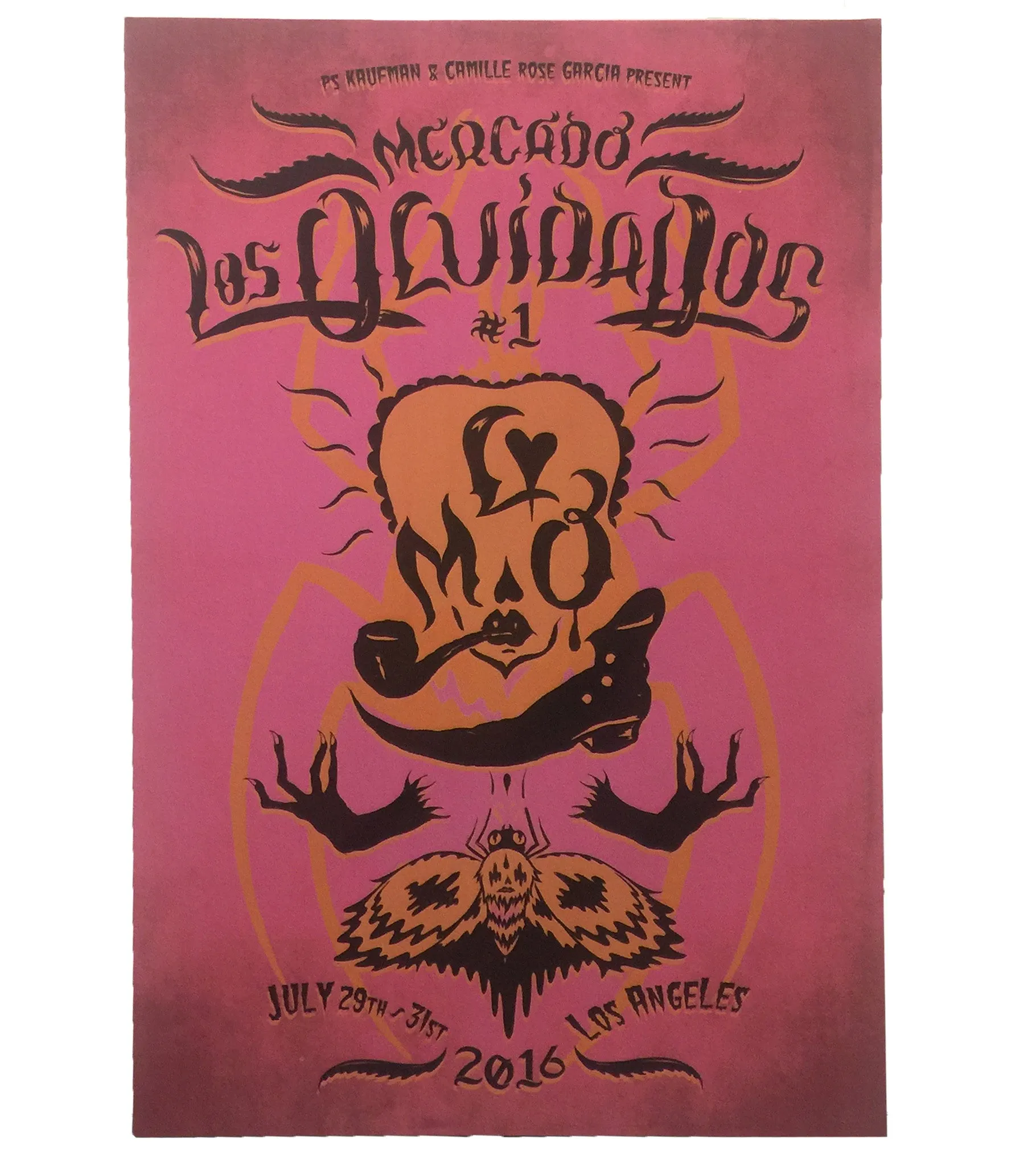 mercado los olvidados poster pink