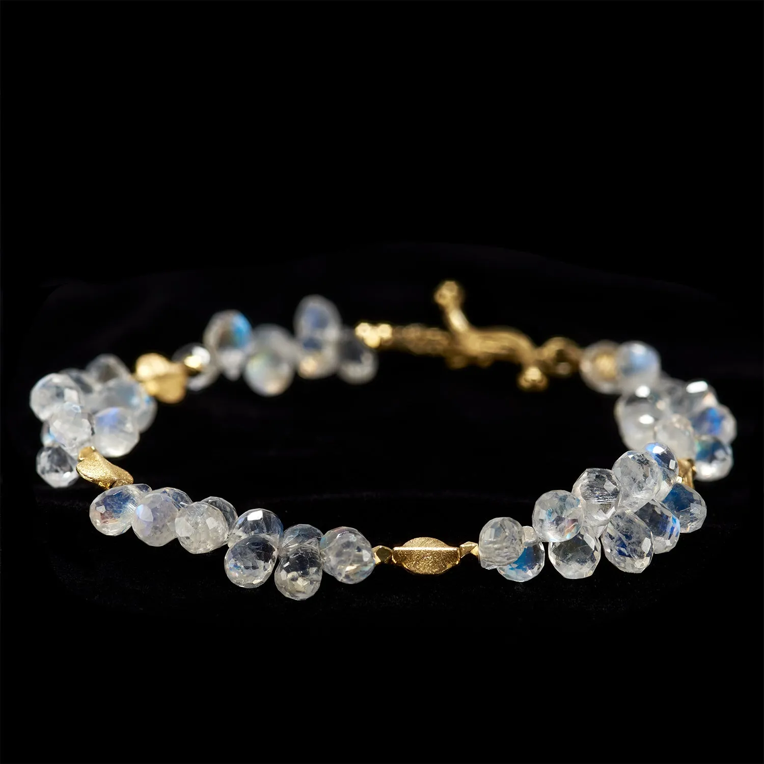 Moonstone Briolette Bracelet