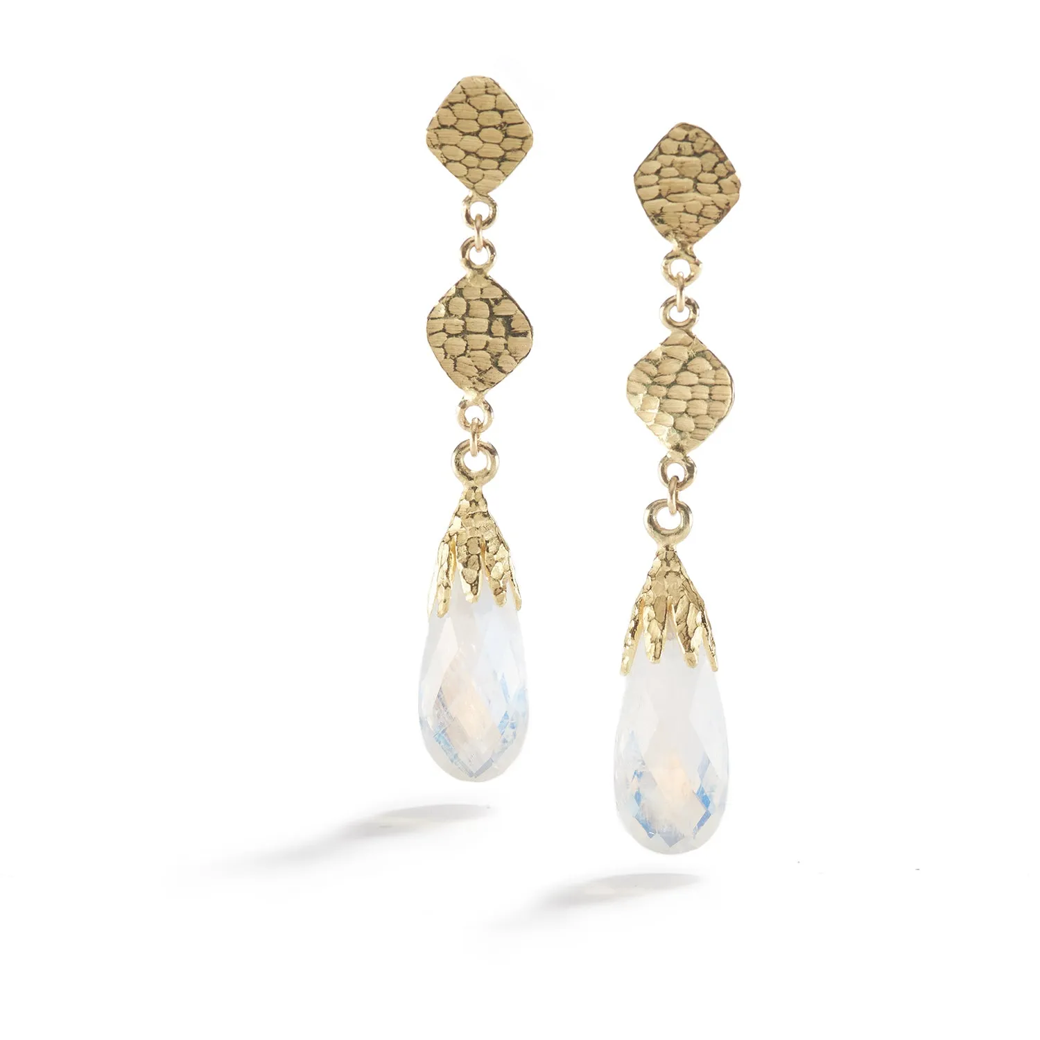 Moonstone Drop Earrings