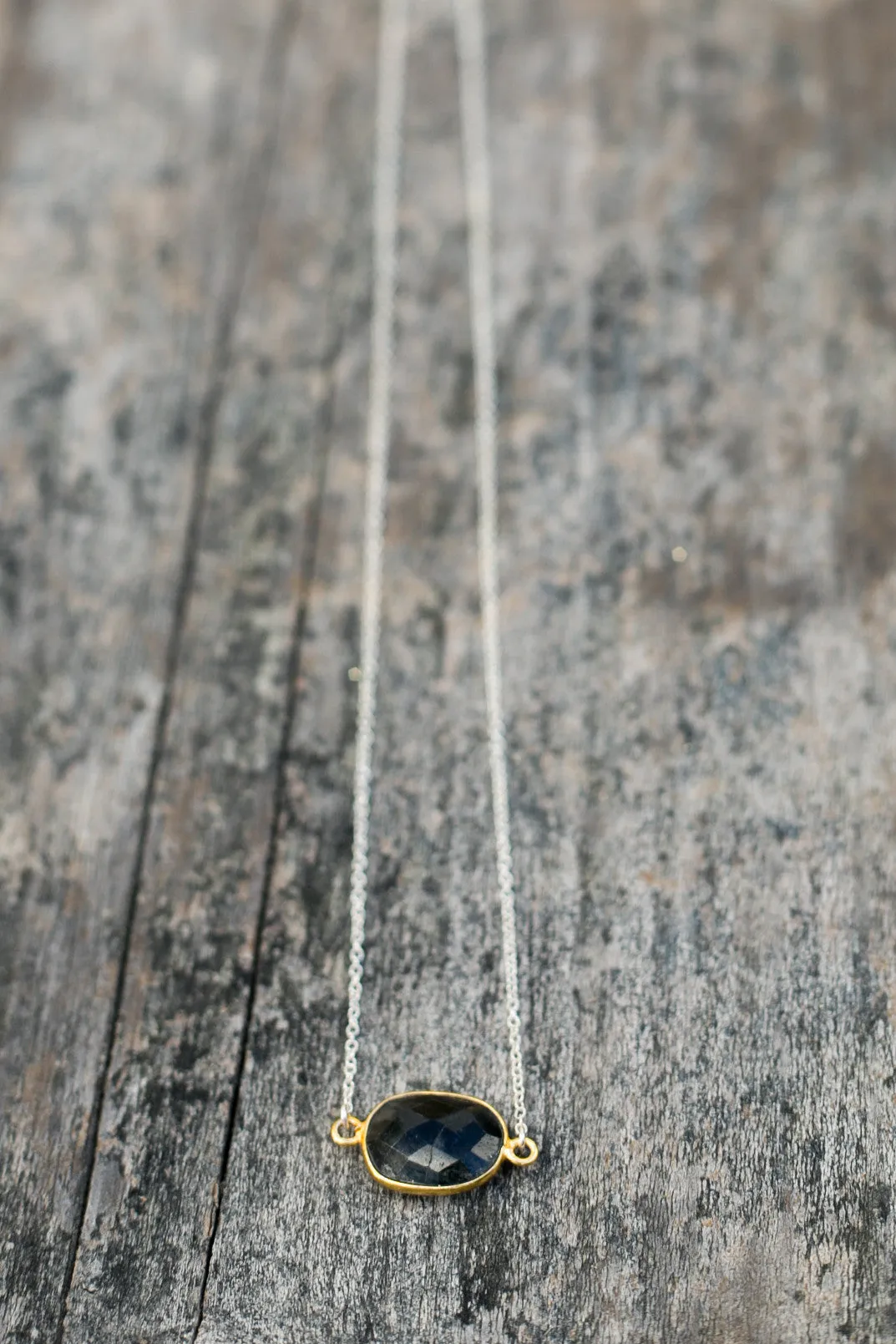 Mrs. Parker Necklace in Black Onyx