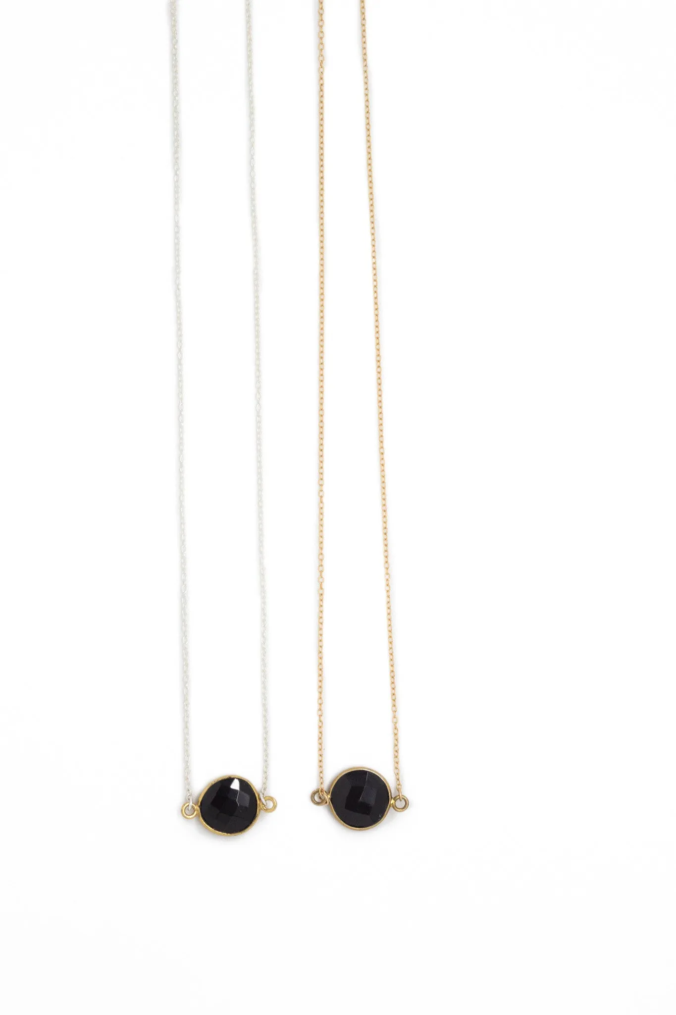 Mrs. Parker Necklace in Black Onyx