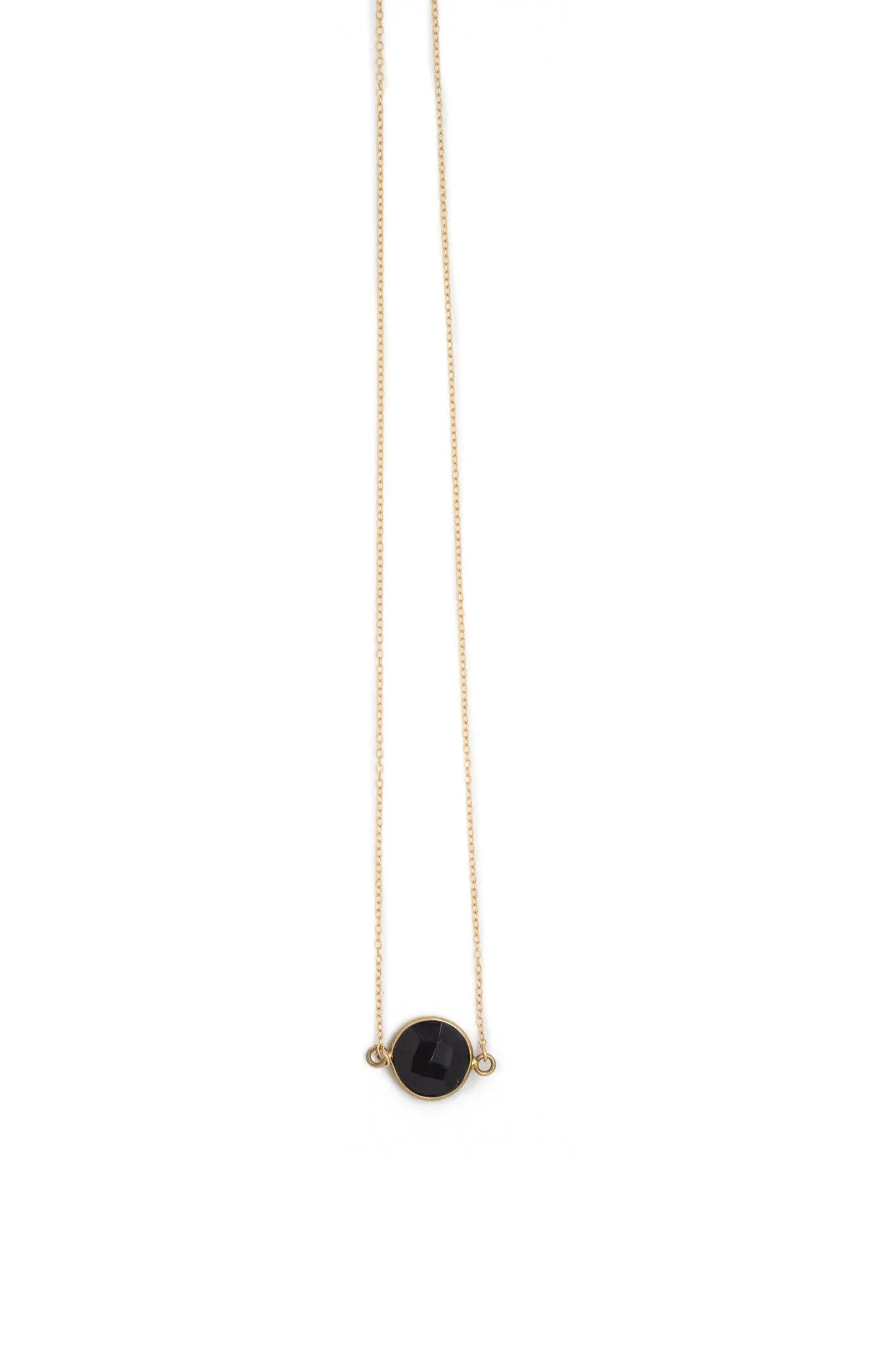 Mrs. Parker Necklace in Black Onyx