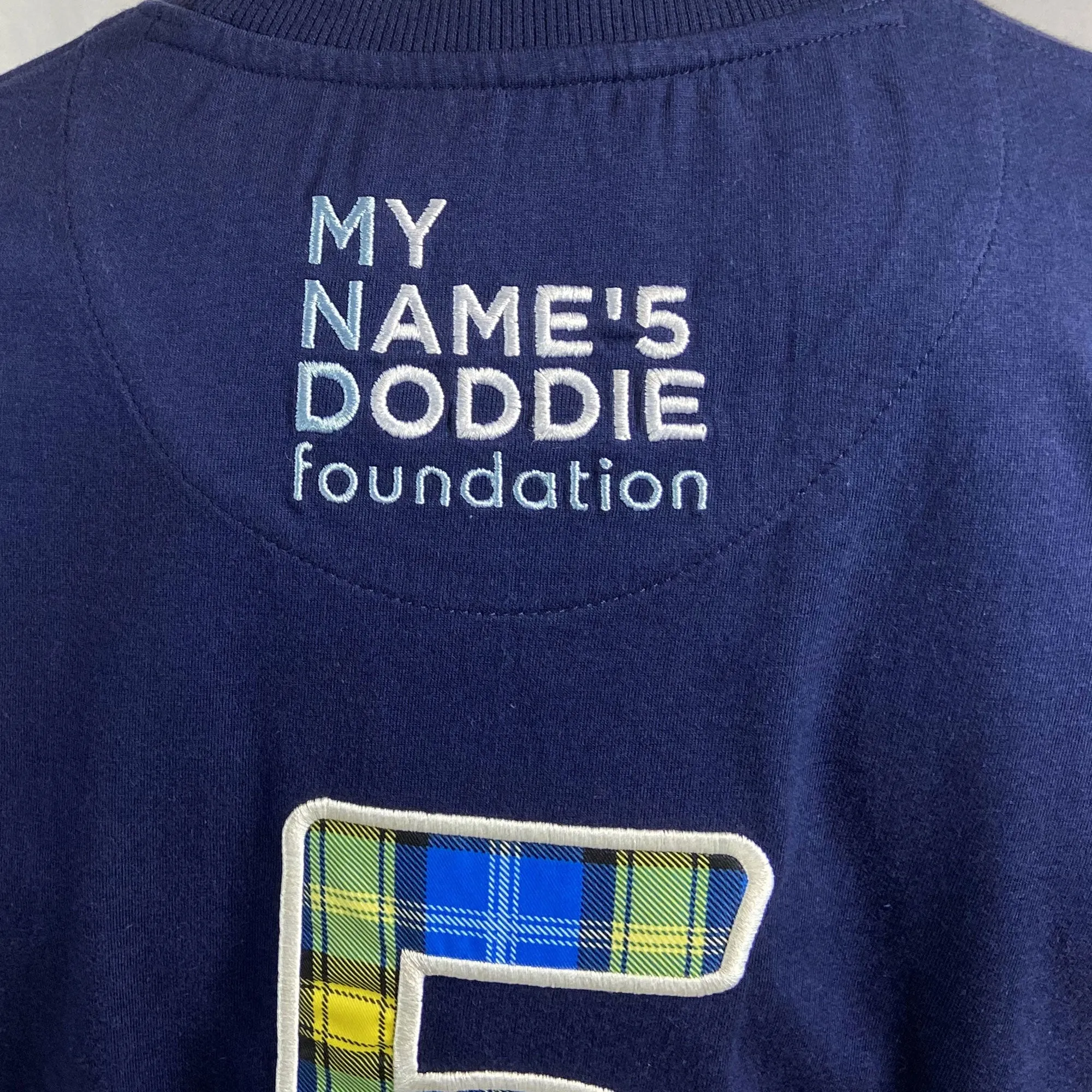 My Name'5 Doddie Foundation Cotton Rugby T-Shirt 2023/24 - Navy