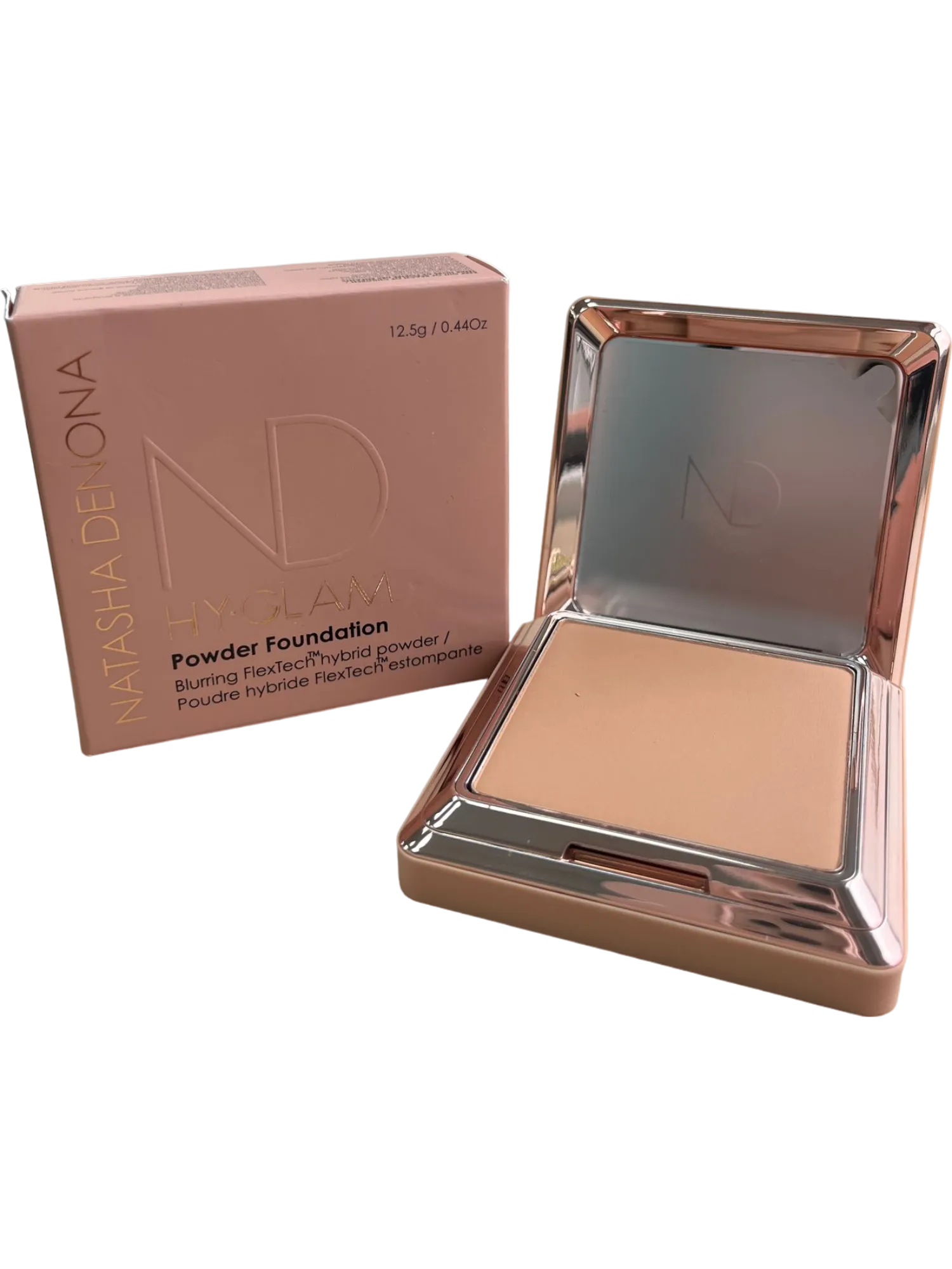 Natasha Denona HY-GLAM Powder Foundation Blurring Effect