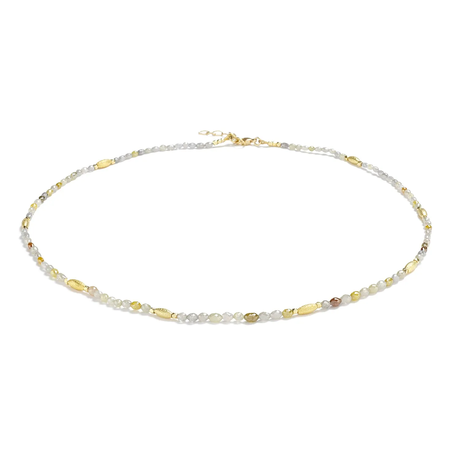 Natural Colored Diamond Necklace