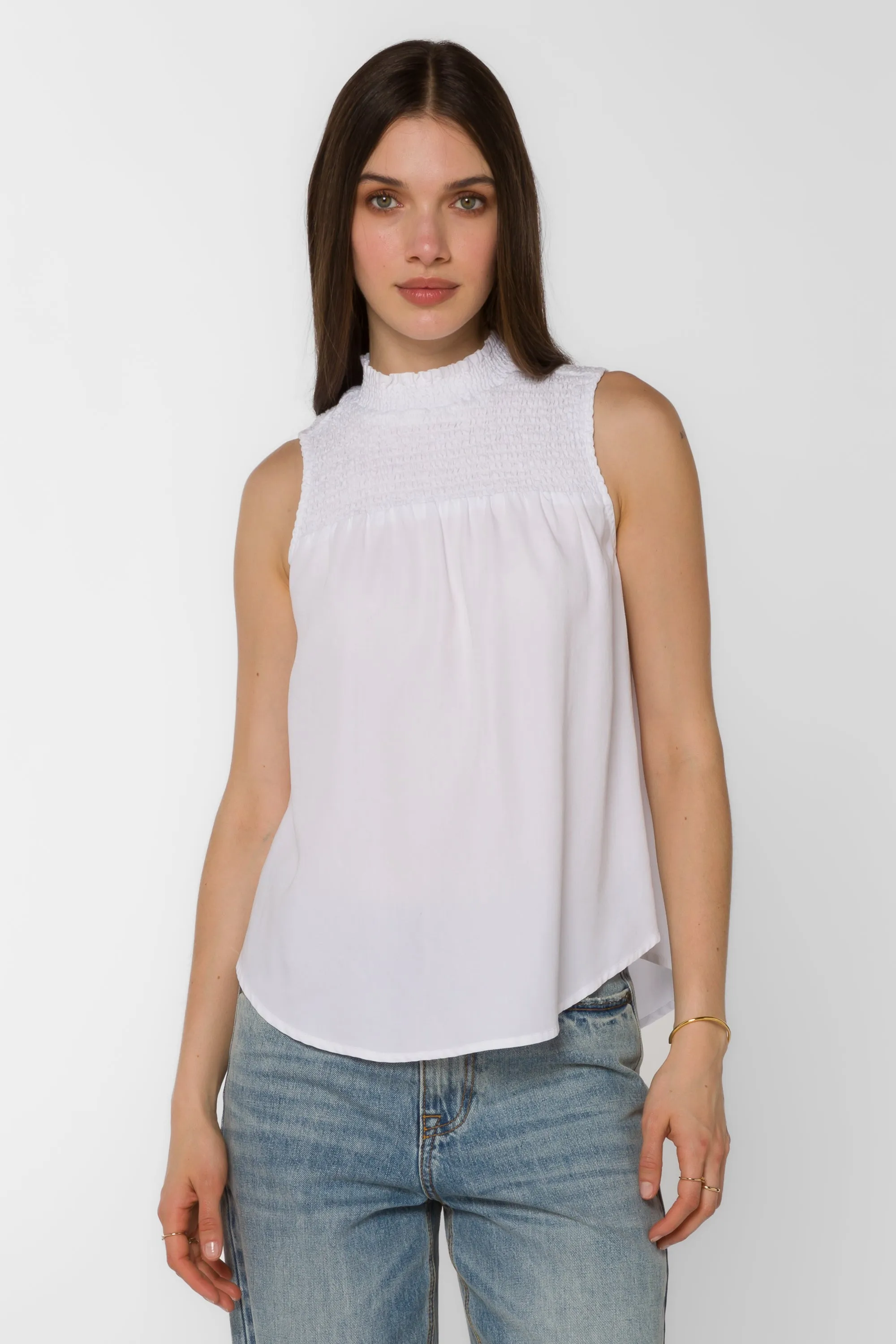 Naveen Optic White Blouse