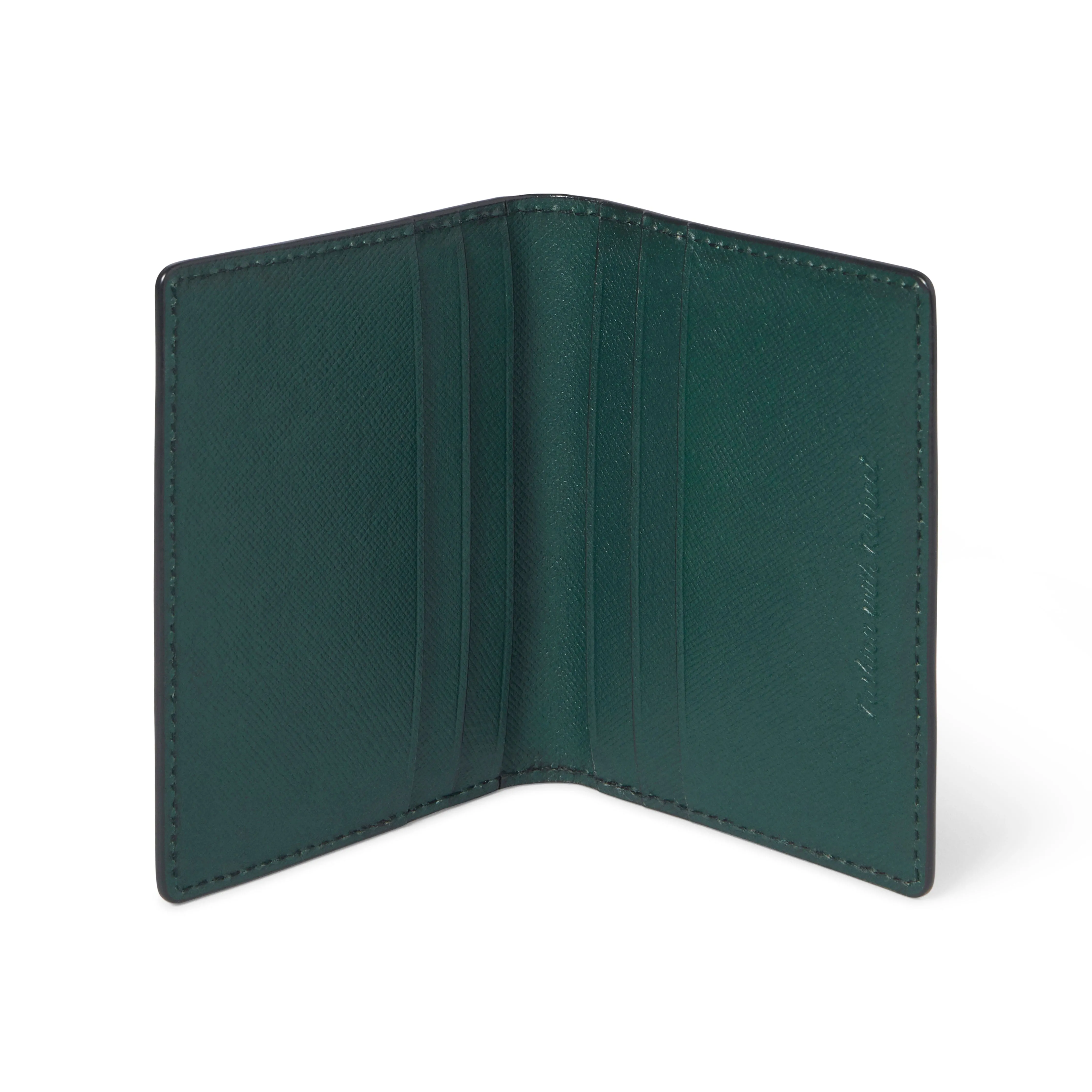 Nutcombe Vegan Leather Passport Holder & Bi-Fold Card Holder  Gift Box | Green