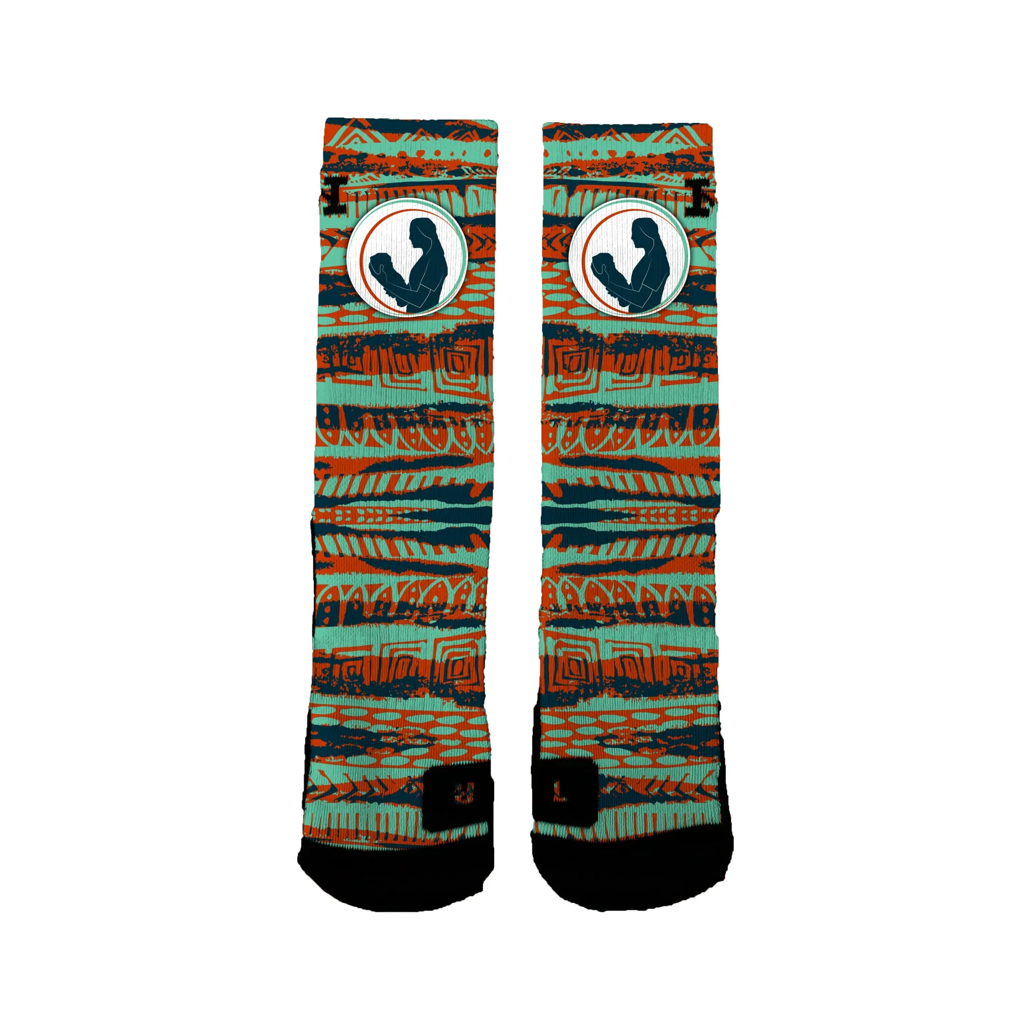 Oregon Acnm Foundation Tribal Fusion Socks