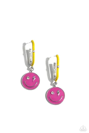 Paparazzi Personable Pizzazz Pink  Earrings