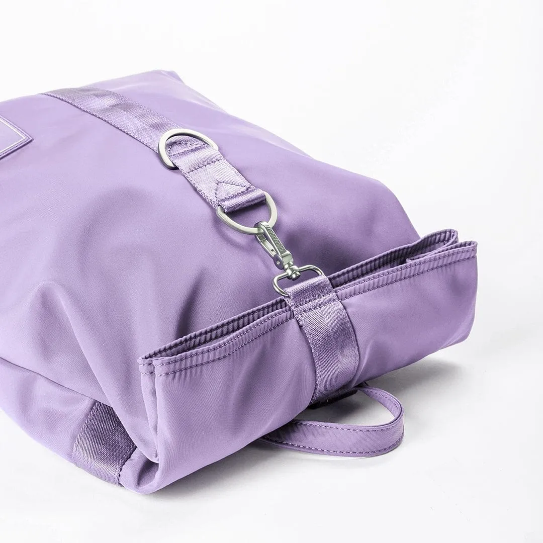 Penelope Recycled Nylon Vegan Backpack | Lavender