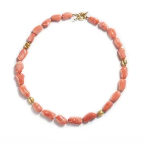 Pink Coral Necklace