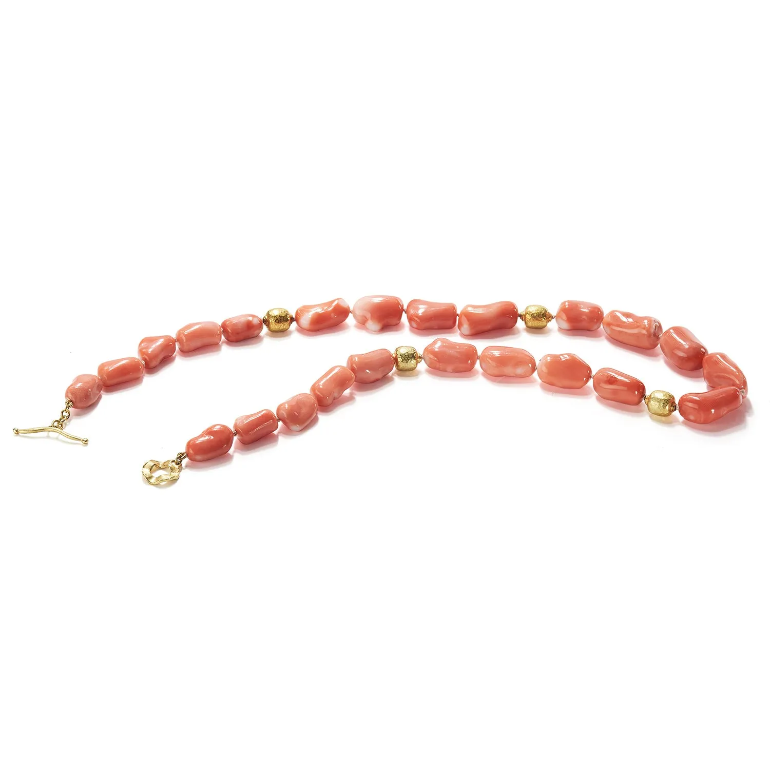 Pink Coral Necklace