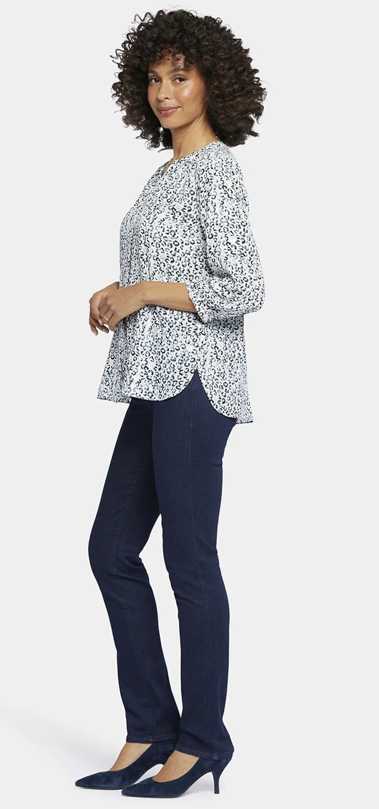 Pintuck Blouse Dierenprint | Silverdale