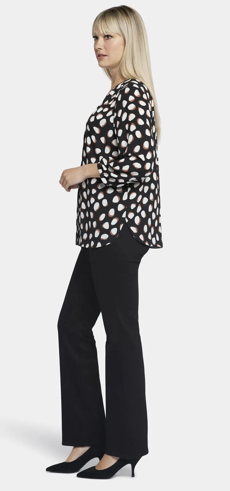 Pintuck Blouse Stippenprint | Matilda Dot