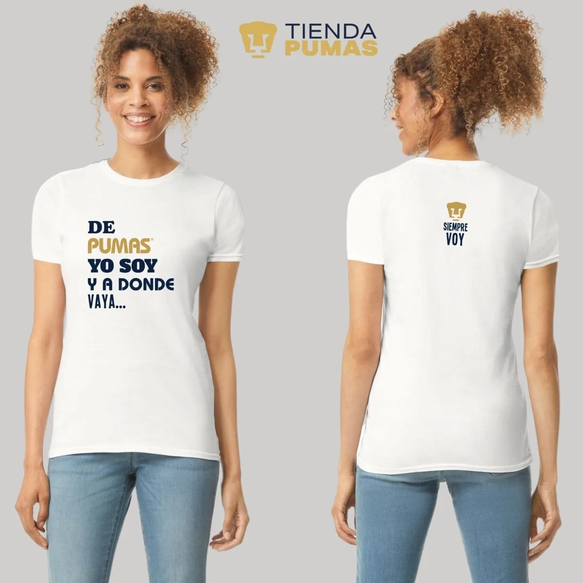 Playera Mujer Pumas UNAM voy