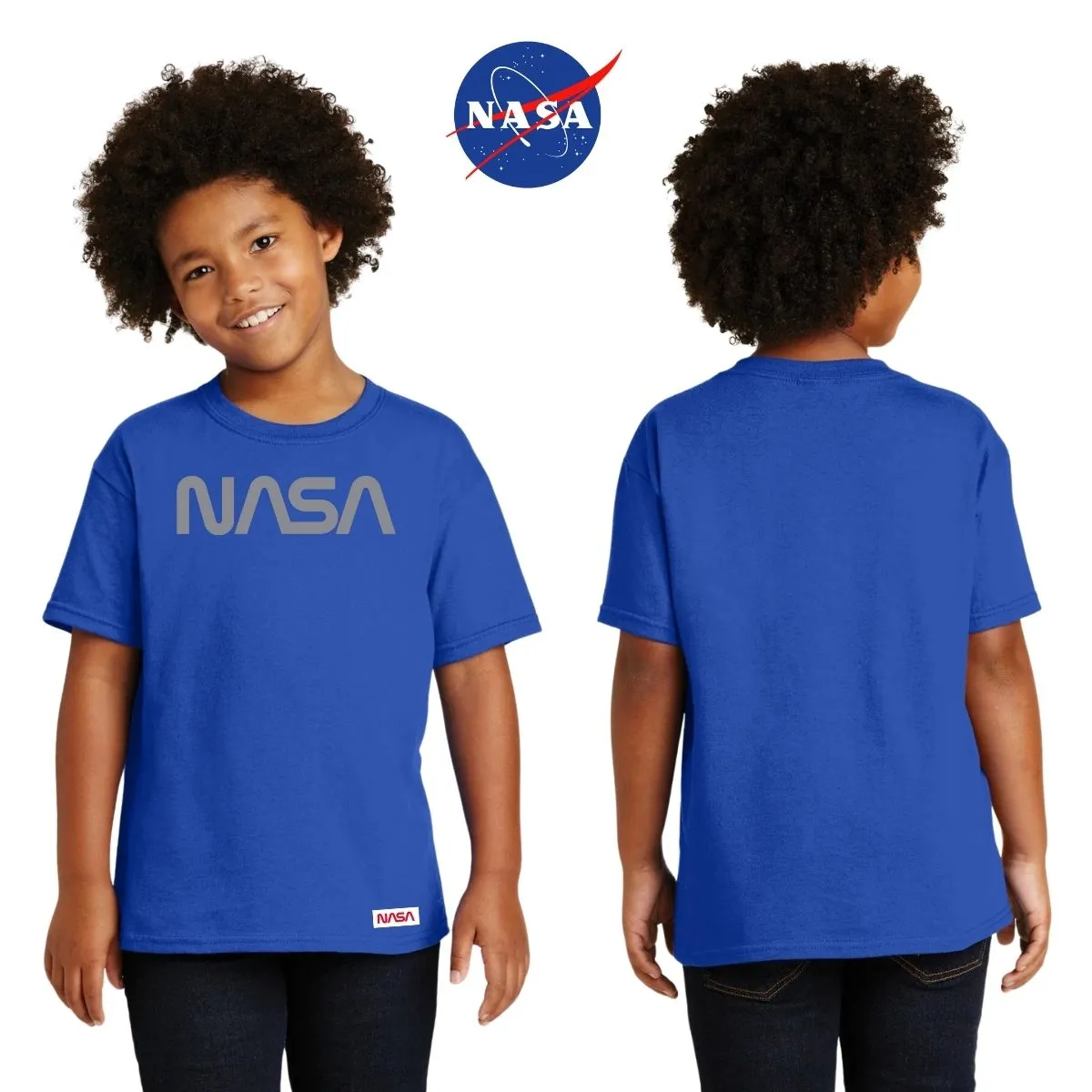 Playera Nios Nasa Worm Mono