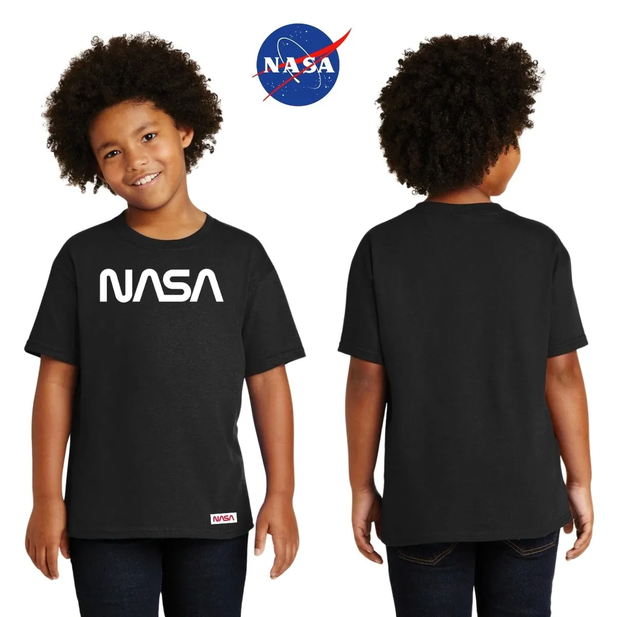 Playera Nios Nasa Worm Mono