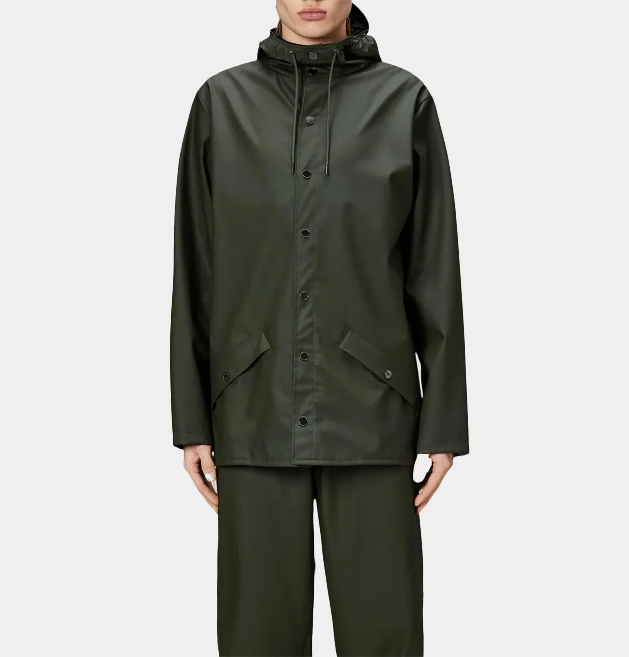 RAINS Jacket in Green