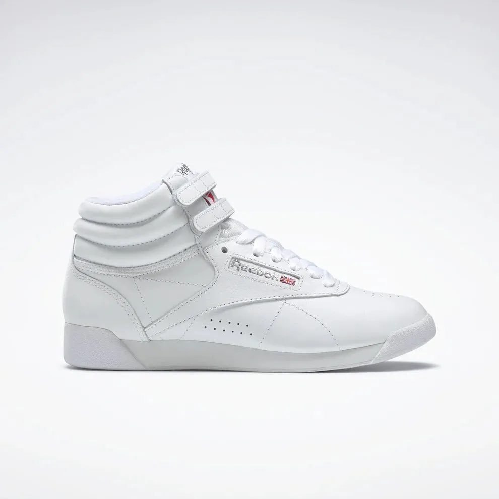 REEBOK WOMEN'S FREESTYLE HI WOMEN'S WHITE SHOES