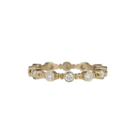 Round Diamond Eternity Band