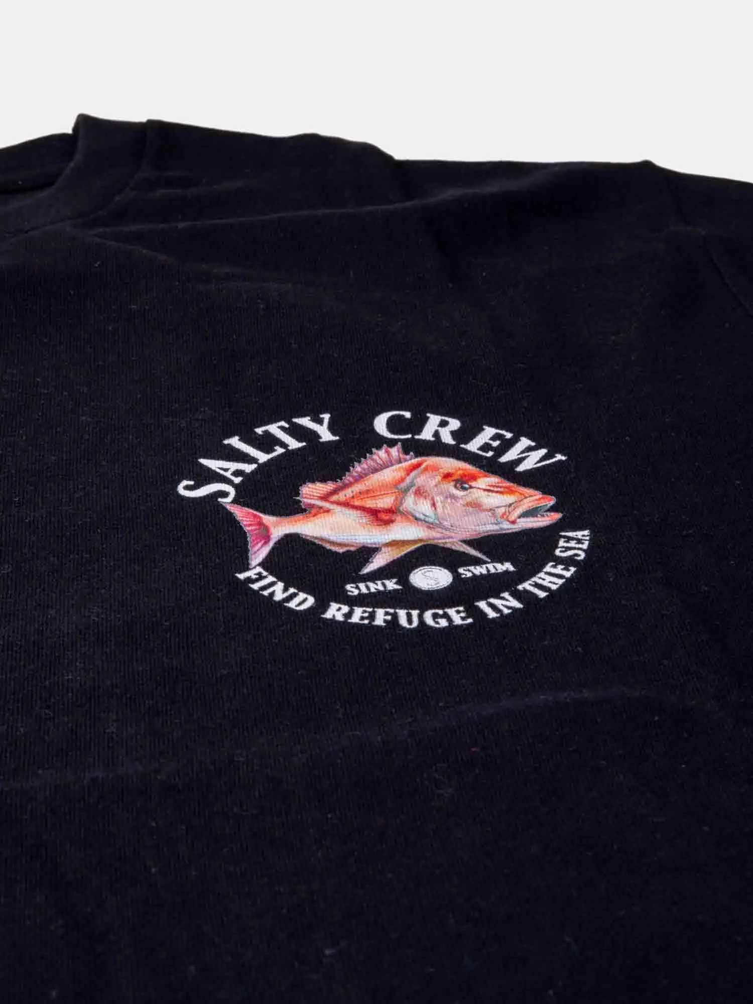 Salty Crew Snap Attack Standard Tee - Black