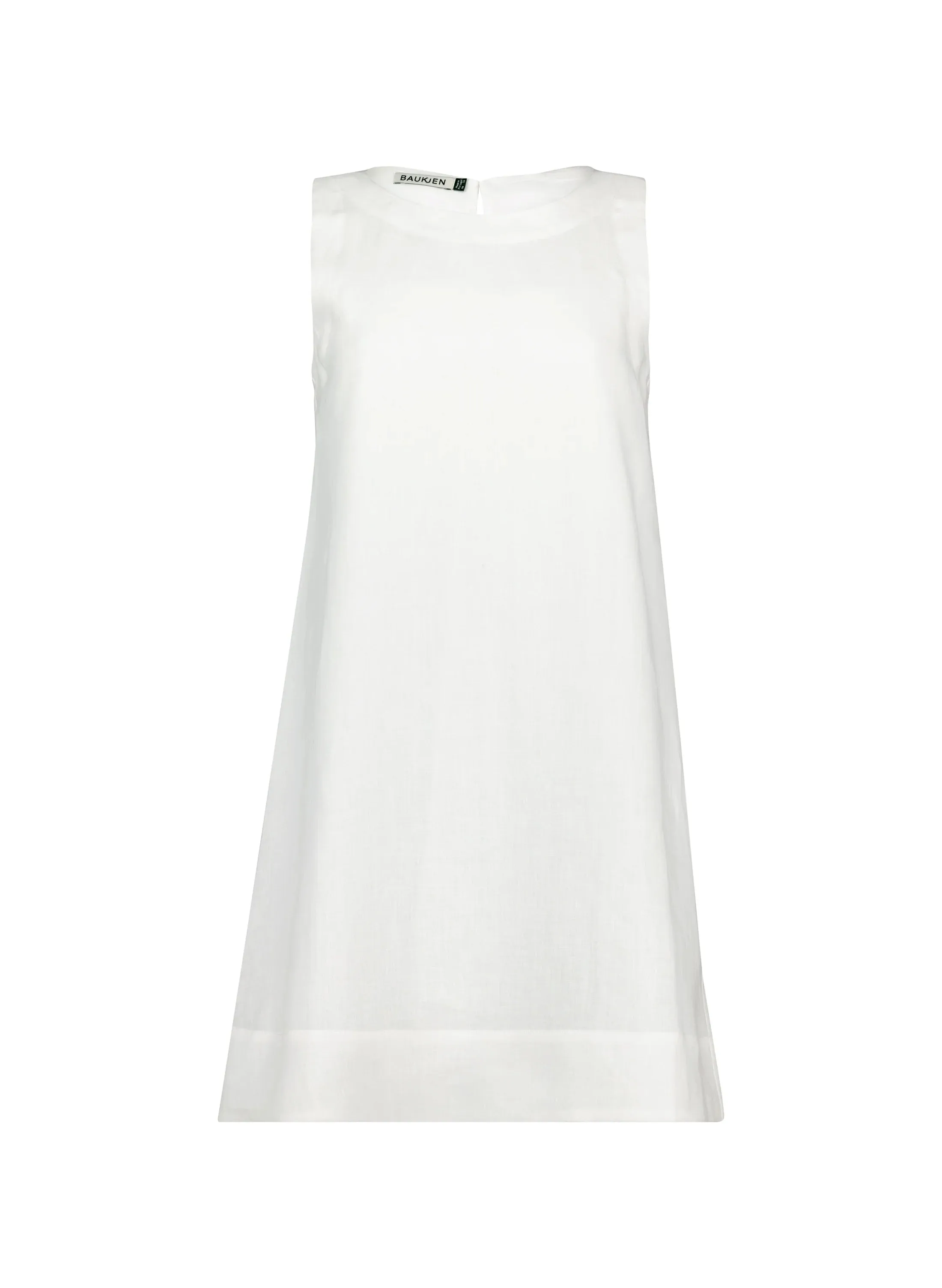 Salvana Hemp Dress | Pure White