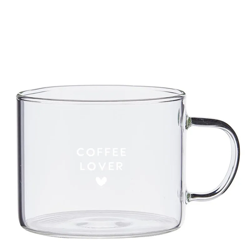 SANTA BARBARA DESIGN STUDIO | Coffee Lover Large Glass Mug