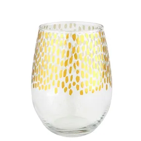 SANTA BARBARA DESIGN STUDIO | Wine Glass - Gold Speck