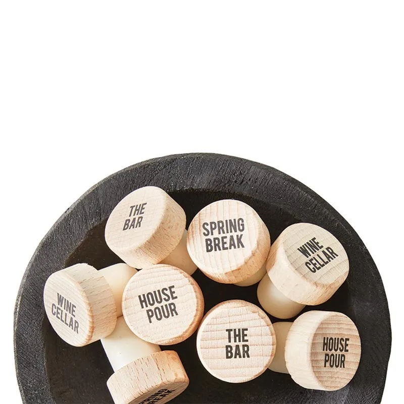 SANTA BARBARA DESIGN STUDIO | Wood Bottle Stoppers (4pk)