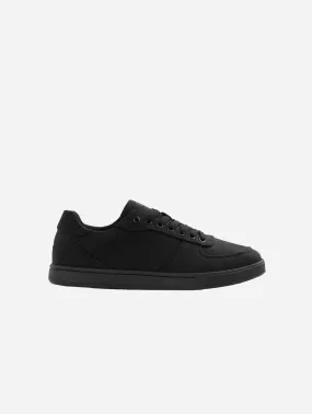 Seeker Women's Vegan Hemp Sneakers | Full Black