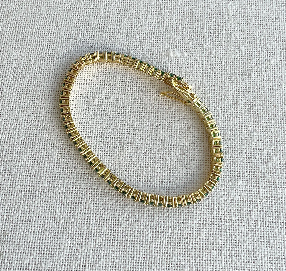 Serena Bracelet, Emerald