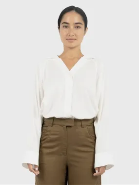 Siena TENCEL Modal Batwing Sleeve Shirt | Cream