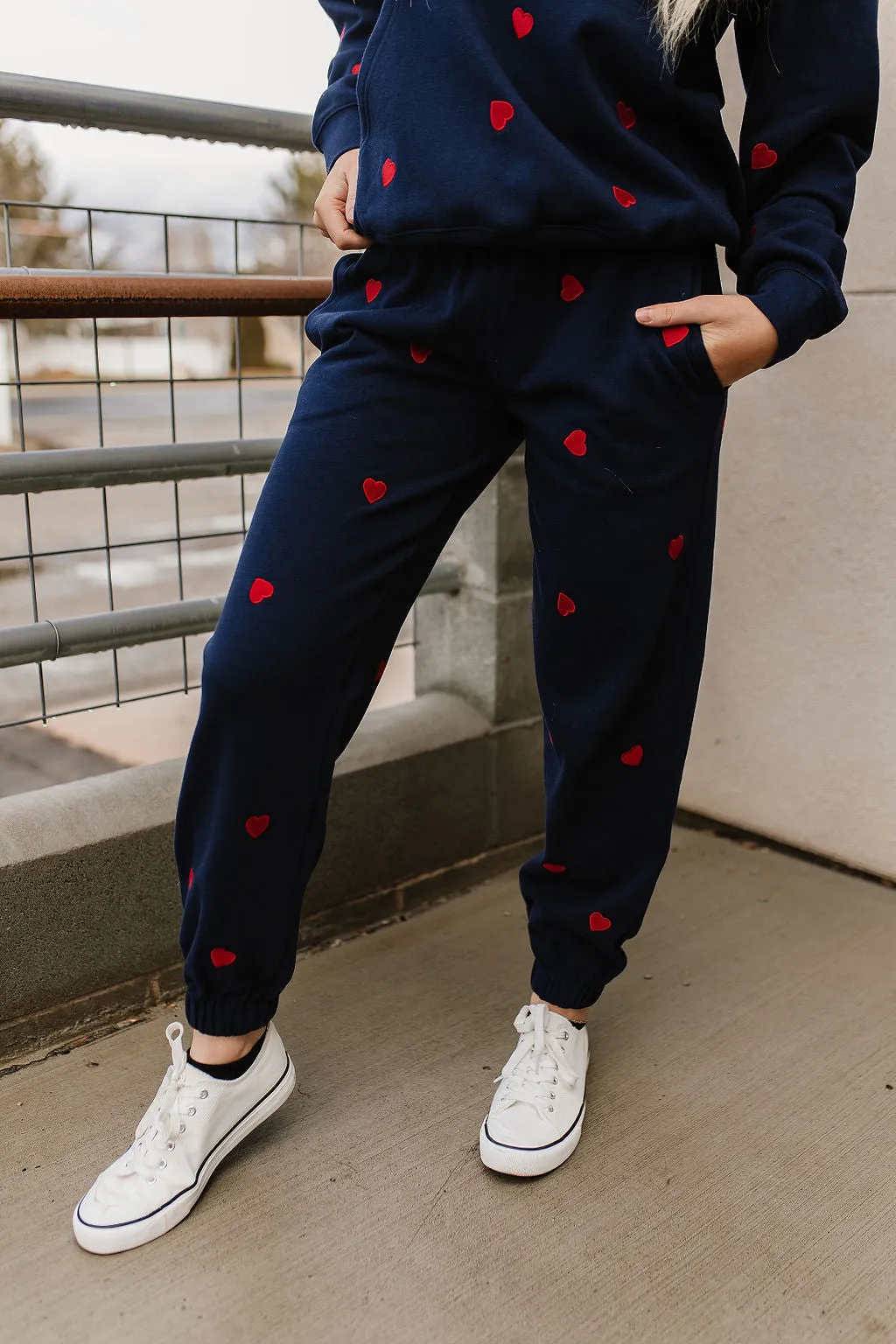 Signature Joggers- Queen of Hearts