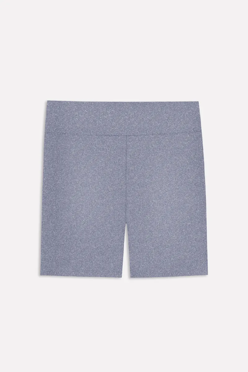 Simply Soft Luxe Biker Short - Cloud Grey